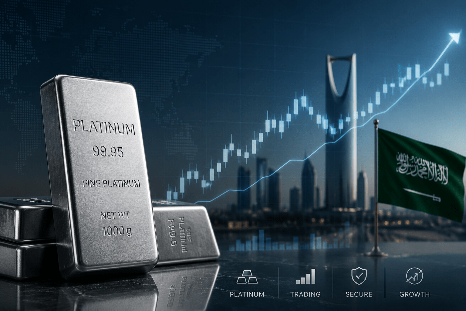 تداول البلاتين في السعودية