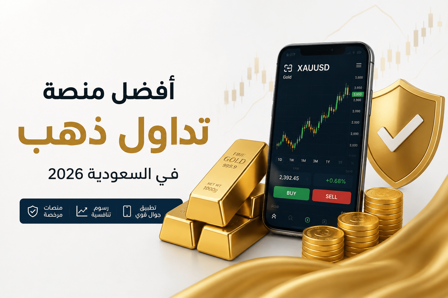 أفضل منصات تداول الذهب في السعودية